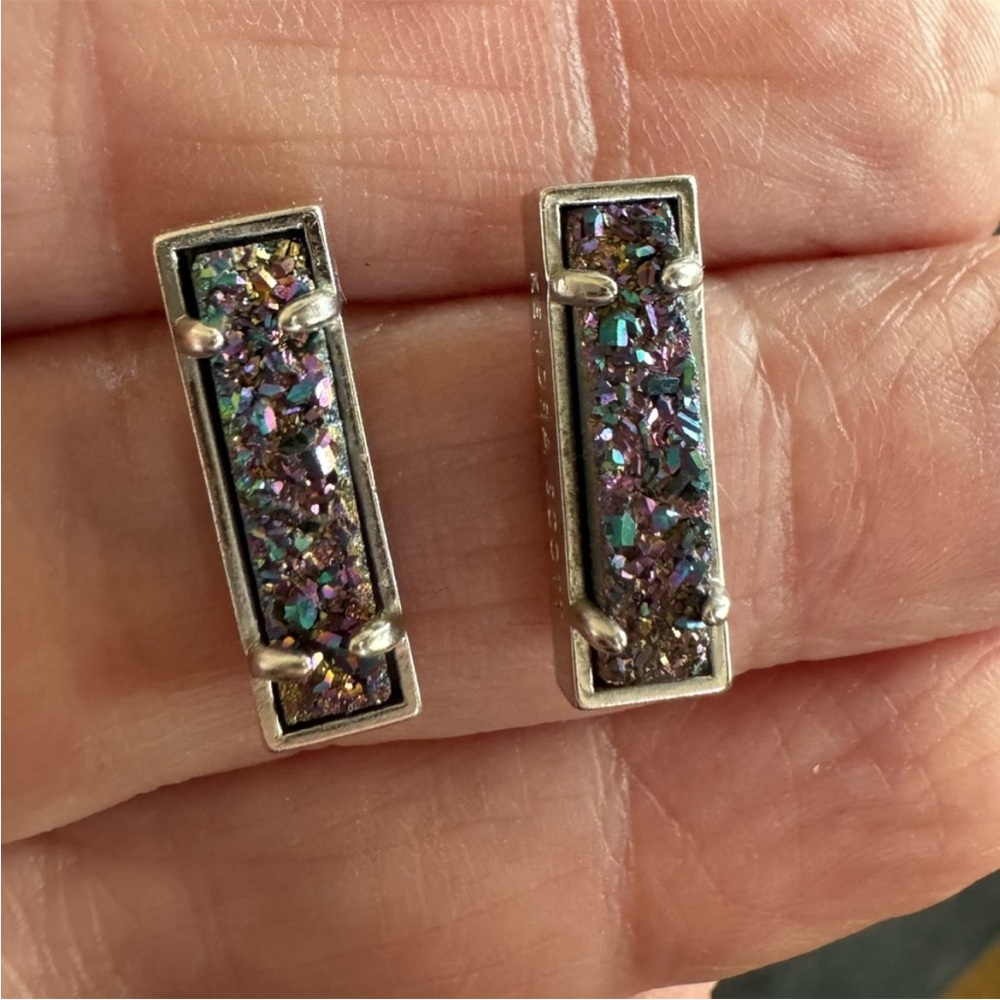 Kendra Scott Lady Drusy Multi- Colored Earrings
